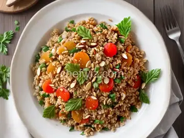 Barley Salad With Almonds And Apricots