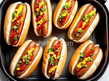 Basic Air Fryer Hot Dogs