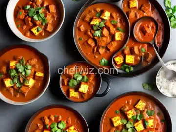Basic Indian Curry with Paneer