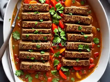 Basic Oven-Baked Marinated Tempeh