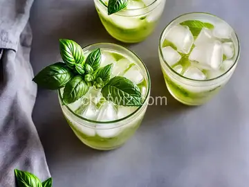 Basil Lime Cooler Recipe