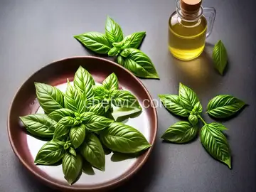 Basil Oil (and Other Herb Flavored Oils)