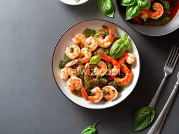 Basil Shrimp