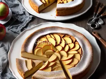 Bavarian-Style Apple Torte