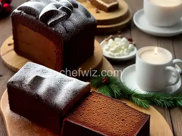 B�che de No�l (Yule Log Cake)