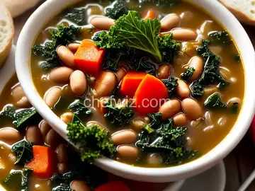 Bean Soup with Kale