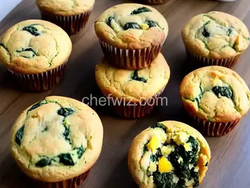 Bear's Spinach Muffins