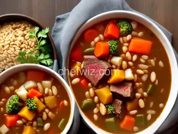 Beef Barley Vegetable Soup