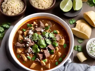 Beef Pozole