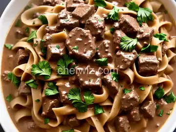 Beef Stroganoff with Ground Beef