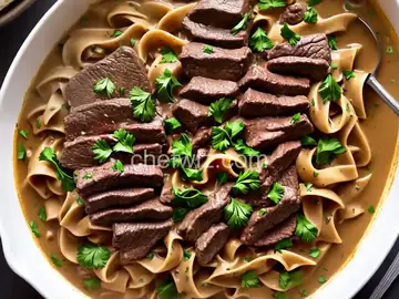 Beef Stroganoff