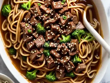 Beef Teriyaki Noodles