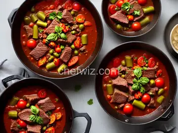 Beef, Tomato, and Okra Stew