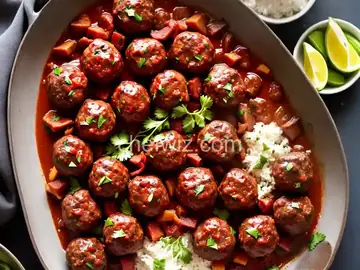 Beef-and-Bacon Meatballs