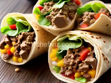 Beef and Bean Burritos