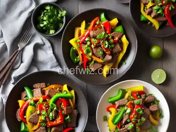 Beef and Bell Pepper Stir-Fry