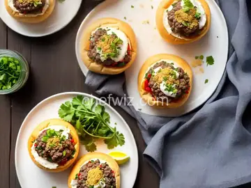Beef and Ground Pork Sliders