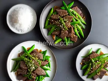Beef with Snow Peas