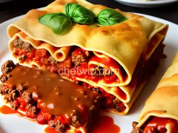 Beefy Lasagna Roll-Ups