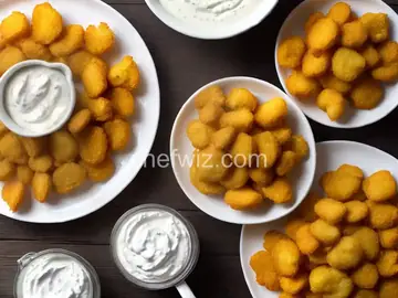 Beer Battered Cheese Curds with Homemade Ranch
