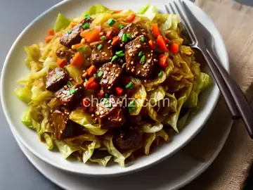 Beer Braised Cabbage