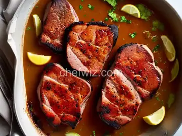 Beer Brined Pork Chops