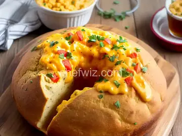 Beer Cheese Bread Bowl