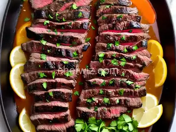 Beer-Marinated Grilled Skirt Steak