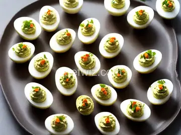 Beet-Pickled Deviled Eggs