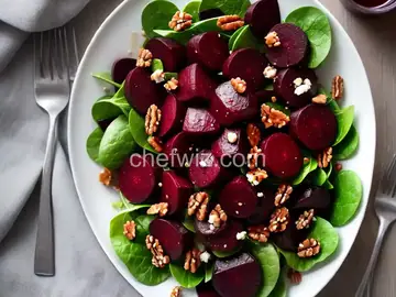 Beet, Walnut and Prune Salad