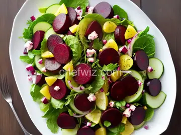 Beet and Cucumber Salad