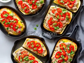 Bell Pepper Tuna Melts