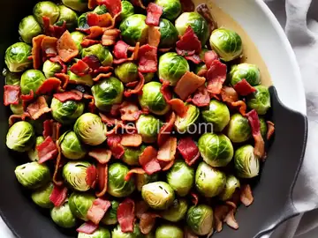 Bella's Brussels Sprouts with Bacon