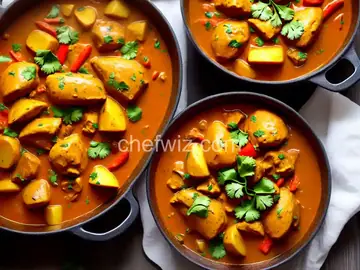 Bengali Chicken Curry with Potatoes