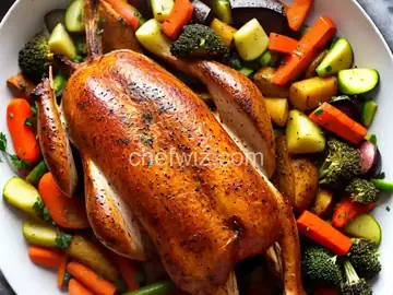 Berbere-Spiced Roast Chicken and Vegetables