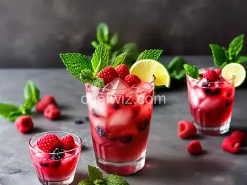 Berry Mojito