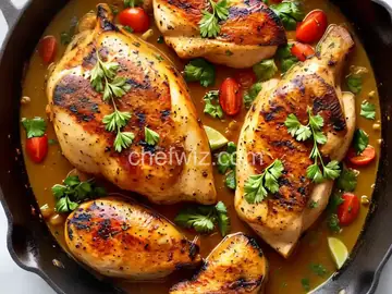 Bessy's Zesty Grilled Garlic-Herb Chicken