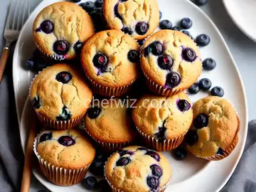 Best 100 Calorie Blueberry Muffins