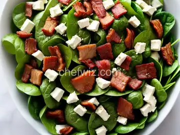 Best Baconless Spinach Salad Dressing