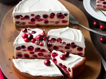 Best Christmas Cranberry Torte