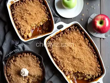 Best Ever Caramel Apple Crisp