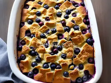 Beth's Blueberry Bread Pudding