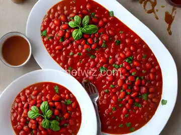 Big Beans and Tomato Vinaigrette