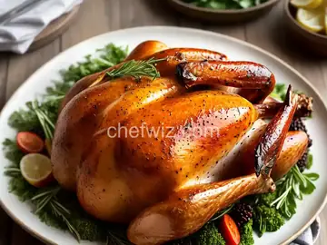 Big, Brined Herby Turkey