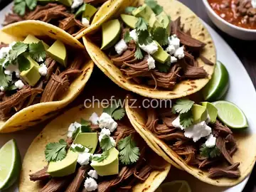 Birria Style Beef Tacos