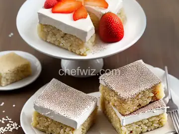 Birthday Cake Crispy Rice Treats