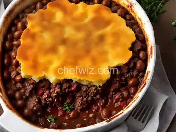 Bison and Red Wine Shepherd's Pie