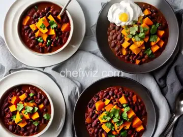 Black Bean Chili with Butternut Squash