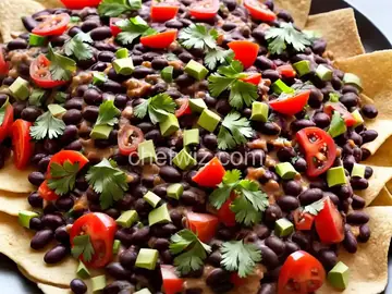 Black Bean Nachos