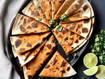 Black Bean Quesadilla